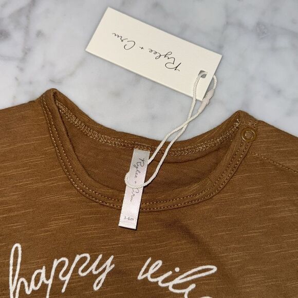 NWT RYLEE + CRU HAPPY VIBES TSHIRT 3/6M - Picture 4 of 7